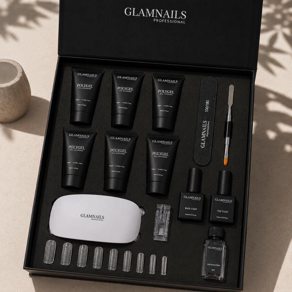 Polygel Starterset | 3+3 Gratis Kleuren Glamnailsprofessional