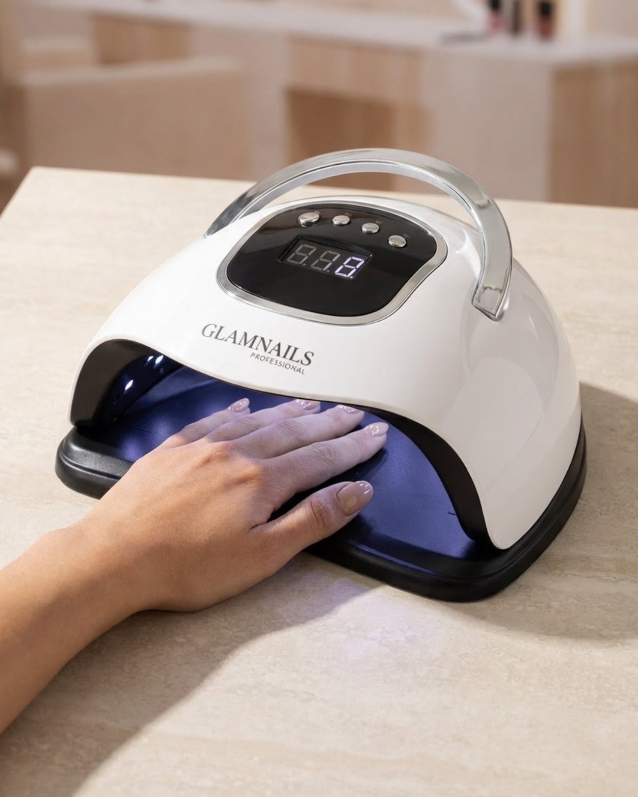 Glamnailsprofessional Gezondheid & beauty > Nagelverzorging > Nageldrogers Ultra-Performance LED lamp 280W - X10 Max