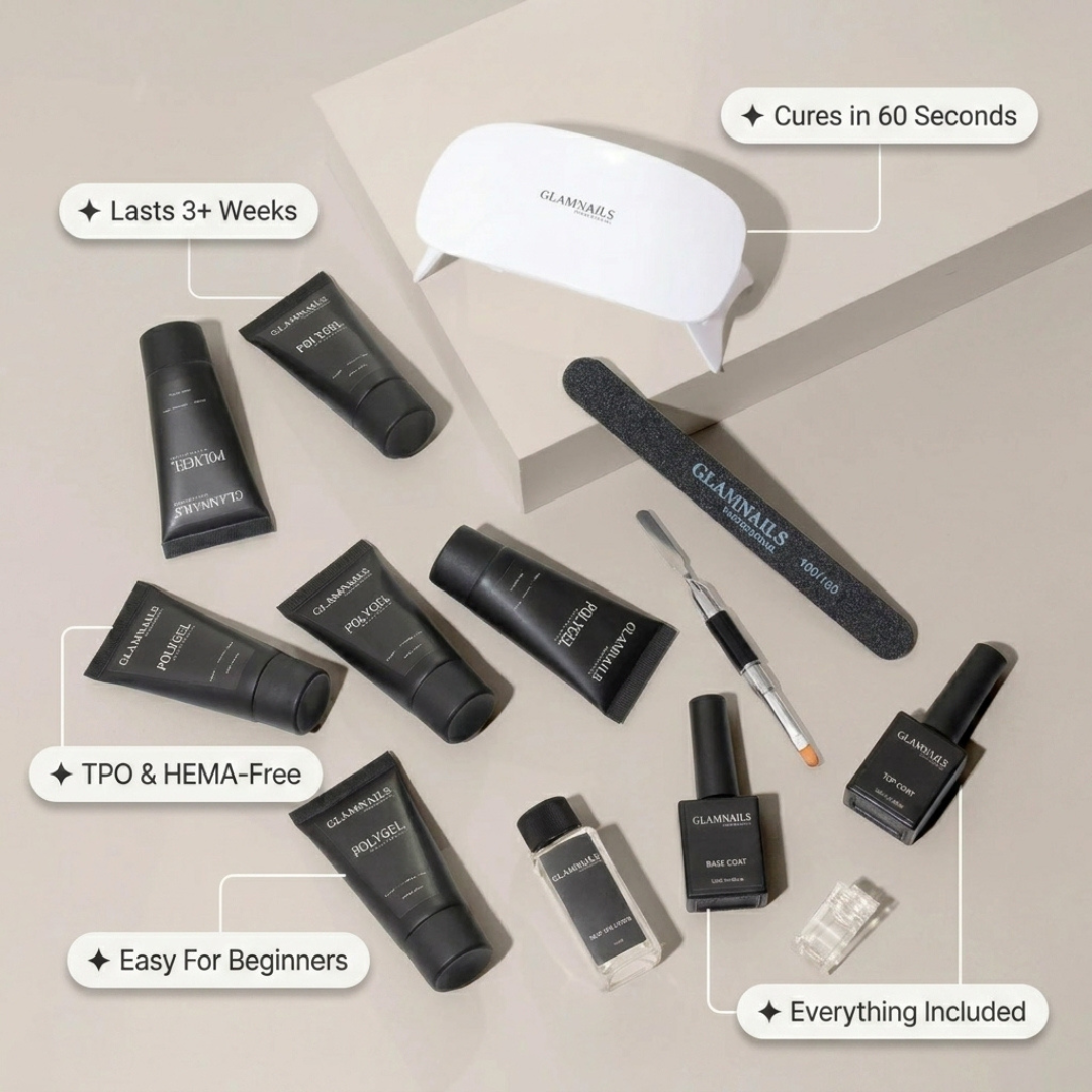 Polygel Starter Set | 3+3 Free Colors 