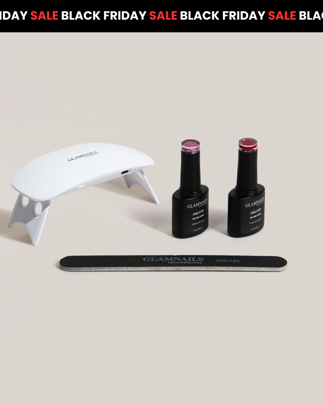 Glamnailsprofessional Gezondheid & beauty > Nagelverzorging > Nagelgel BFCM25 | 3-in-1 One Step Gellak Starterset | 1+1 Gratis Kleuren