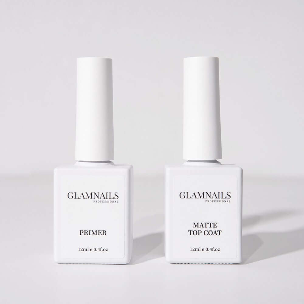 Glamnailsprofessional Primer + Matte top coat